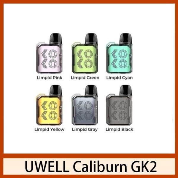 UWELL CALIBURN GK2咖喱棒KOKO電子煙主機官網評價說明書